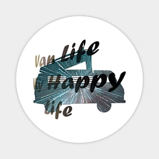 Van Life - My Happy Life Magnet